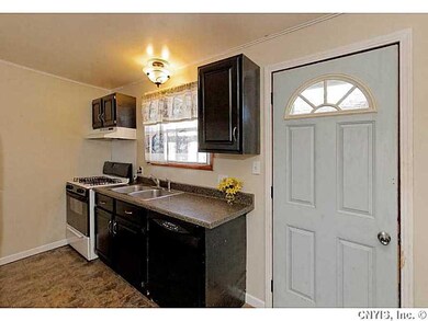 Kitchen. and rear entrance