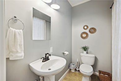 Half Bath on Main Floor