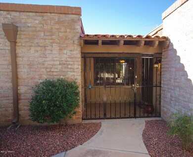 Walking up to the front entry