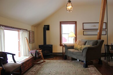 Living area with Picture Windows