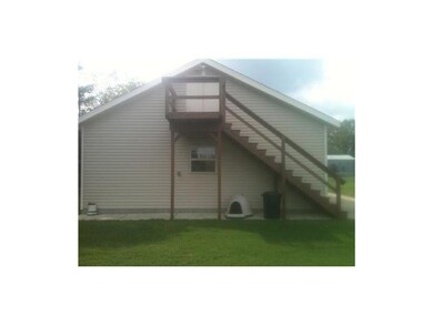 Parking Lot/Garage. This is the side of the Garage