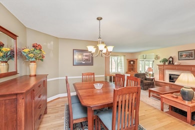 Open dining room/living room