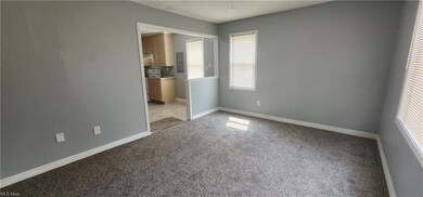 Spacious bedroom with new carpet