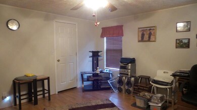 Bedroom used as office