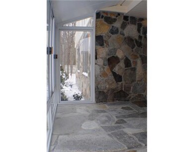 Exterior Front. Beautiful stone...