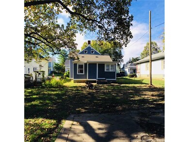 Rear view from back yard