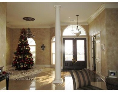 Foyer. Foyer & Formal Dining Room