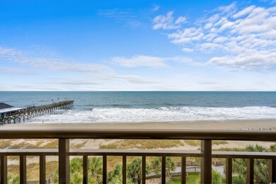 View of water feature featuring a beach view