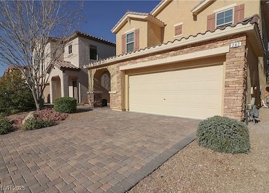 Mediterranean / spanish home featuring decorative