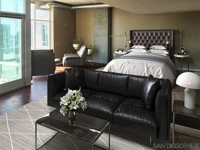 Virtually Staged Bedroom