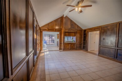 View of living area looking into kitchen