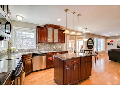 Bright and sunny kitchen.
