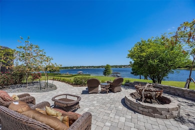 Pavered Fire Pit with plenty of room for entertaining during sunsets!