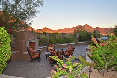 Fireplace and Mtn Views