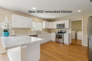 The whole first floor was renovated in the last year ...