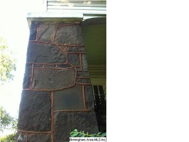 Tapered Old World Stone at side porch