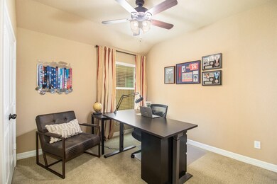 1 bedroom, used as an office