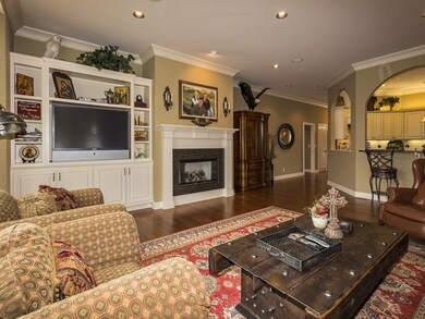 Notice the Crown Molding and 5 Inch Baseboards