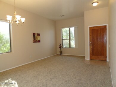 Living room & entry