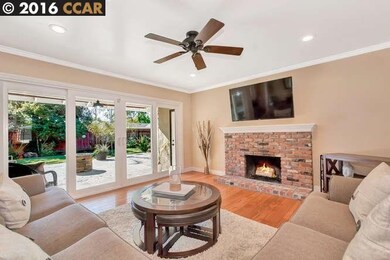 wood burning fireplace