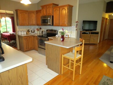 Perfectly designed kitchen open to the informal an