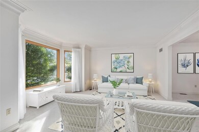 smart living room.  note, virtually staged