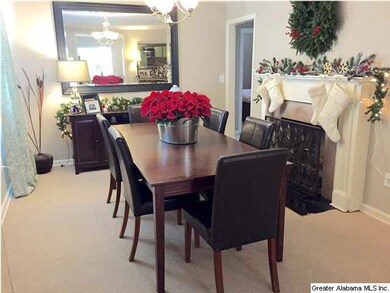 Located Just Pass the Foyer Entrance is the Dining
