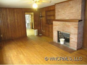 Family room fireplace