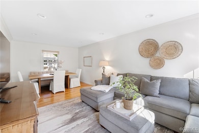 Spacious Family Room to right of Entrance - recess
