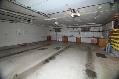 INSIDE OF TWO CAR GARAGE