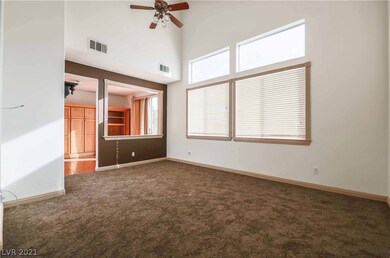 Main living area features 18' ceilings - open to d