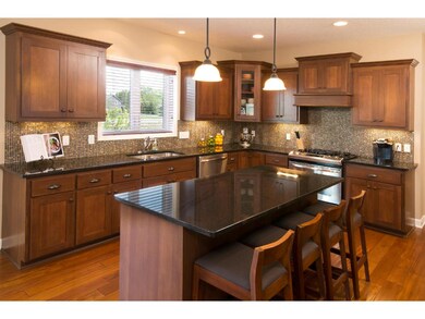 Kitchen is spacious and inviting.  It is well appo