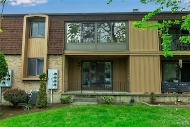 Upper enclosed balcony