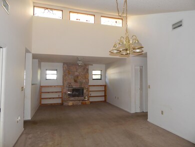 Great room from living room