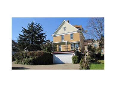 Exterior Back. Extra large yard with included shed