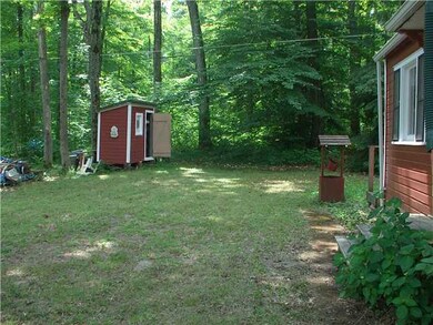 Exterior Front. Storage shed for all your yard too