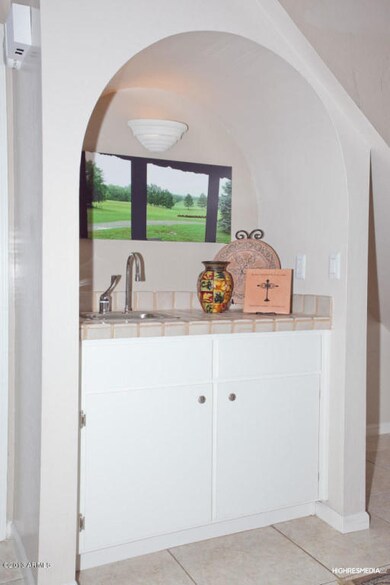 Wet sink area in Great Room