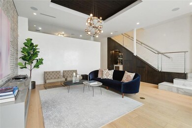Wet bar under the stairs