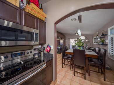 Kitchen Looking into dining area