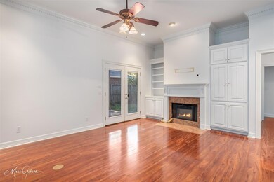 Unfurnished living room featuring built in feature