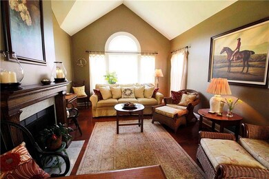 Vaulted ceiling and plenty of windows add to the a