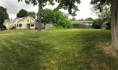 Extra side lot, located on the corner, close to a