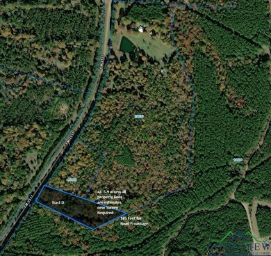 Map / location with property boundaries highlighted