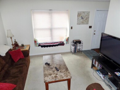 Bright inviting living area, main level