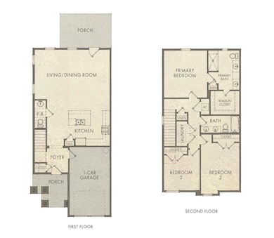 Villas on the Fairway Townhome Floor Pla