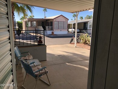 VIEW FROM CARPORT AREA