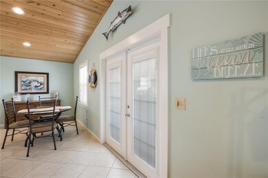 Two entrances into the home - one on the side by t
