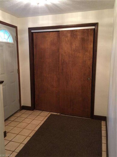 This is the ceramic entry from the front door. On 