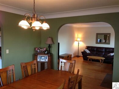View facing the living room.