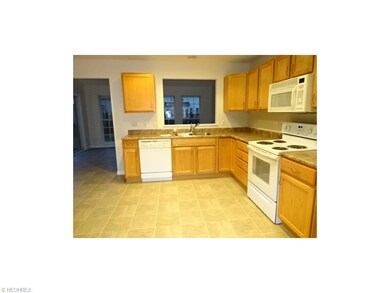 Kitchen with new electric stove installed Sept 201